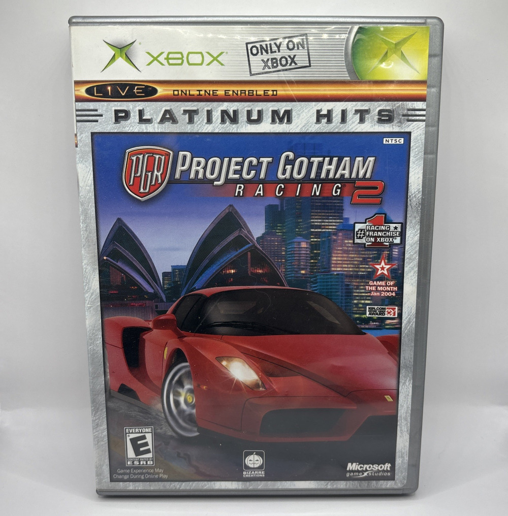 Project Gotham Racing 2 Xbox 2003 Platinum Hits